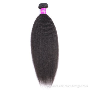 10A Grade Virgin Peruvian Hair Human 100% Raw Unprocessed Peruvian Hair Bundles Kinky Straight Weave Hair